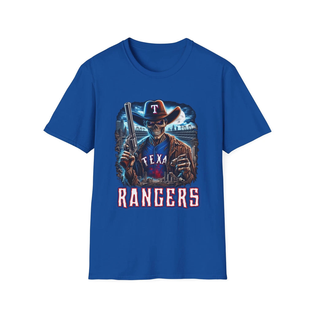 Texas Rangers Horror Mashup T-Shirt - Frighteningly Cool Fan Apparel