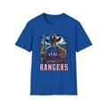 Texas Rangers Horror Mashup T-Shirt - Frighteningly Cool Fan Apparel