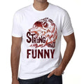 Men's Graphic T-Shirt Strong Wolf And Funny Eco-Friendly Limited Edition