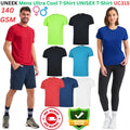 UNEEK UC315 Ultra Cool T-Shirt | Mens Breathable Sports Gym Running Wicking Tee