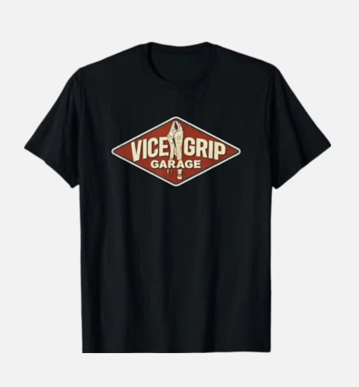 Vice Grip Garage Mechanic Dad Joke Handyman Grandpa Funny T-Shirt