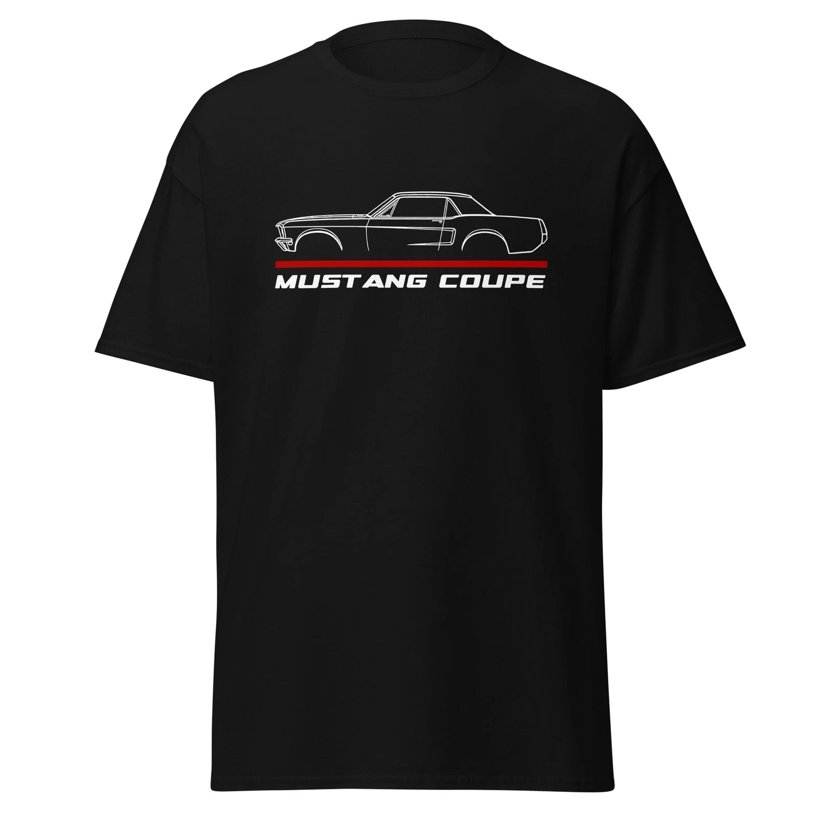 Premium T-Shirt For Ford Mustang Coupe 1968 Car Fans Birthday Gift