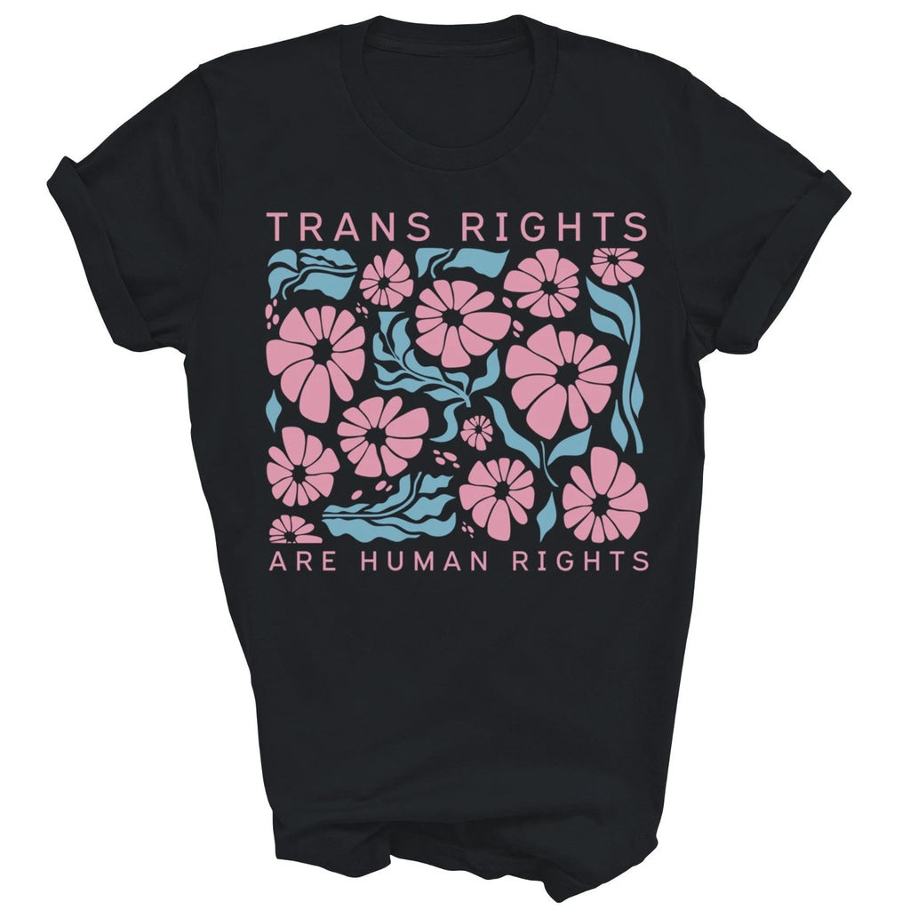 Trans Rights Are Human Rights Lgbtq Pride Transgender Unisex Shirt Gift