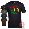 Reggae lion t-shirt dub ska skanking roots club music festival cool Tshirt