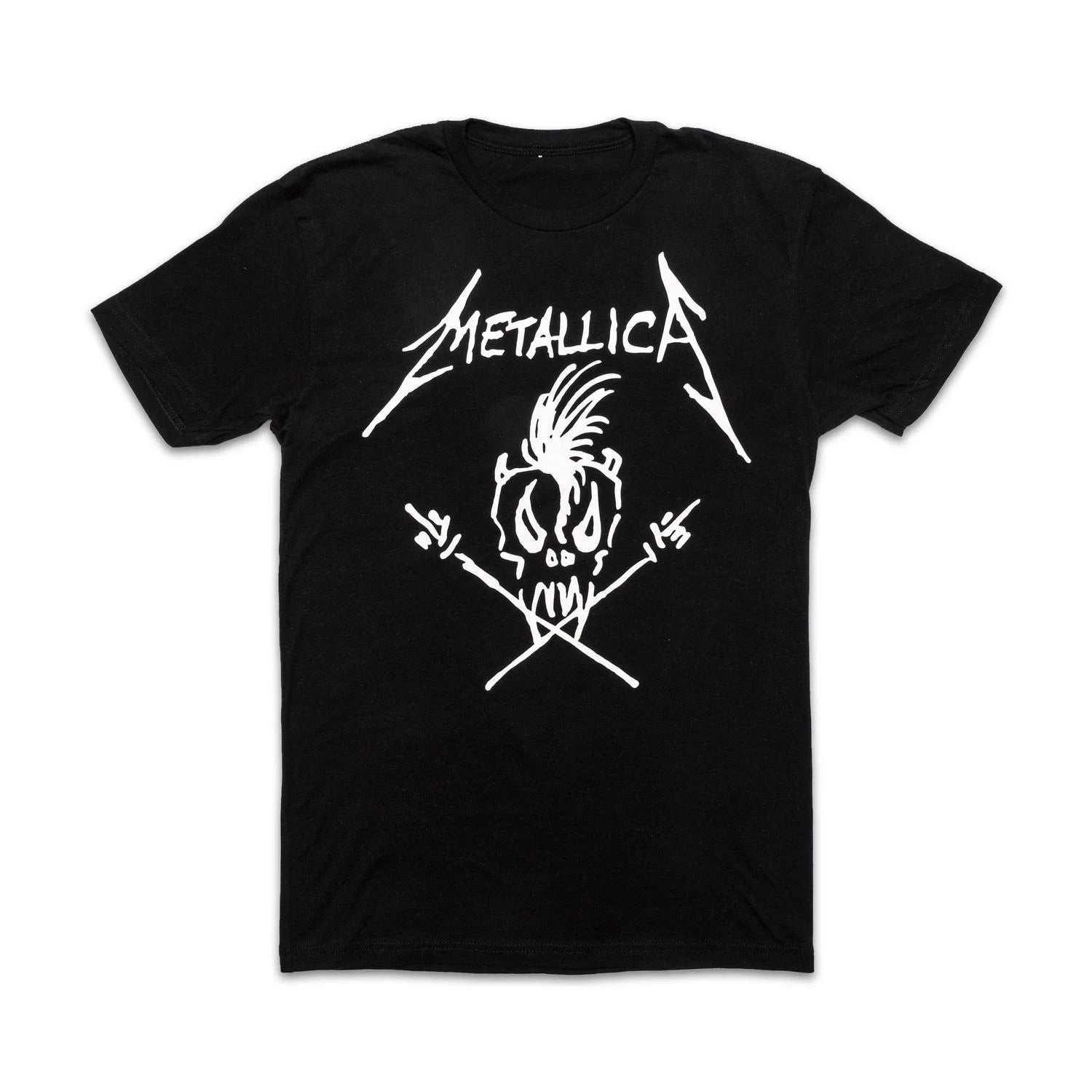 Metallica Cotton Graphic T-Shirt Vintage Metal Y2K Grunge Streetwear Band S-4XL