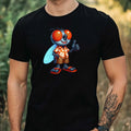 Mens T-Shirt Funny Summer Bow Tie Motif Cotton Size XS to 5XL