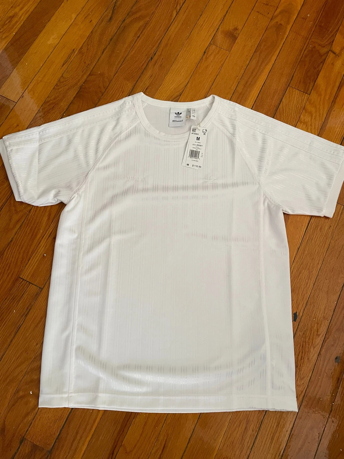 Adidas JJJJound Soccer/Football Jersey - New with Tags - Size Medium - White