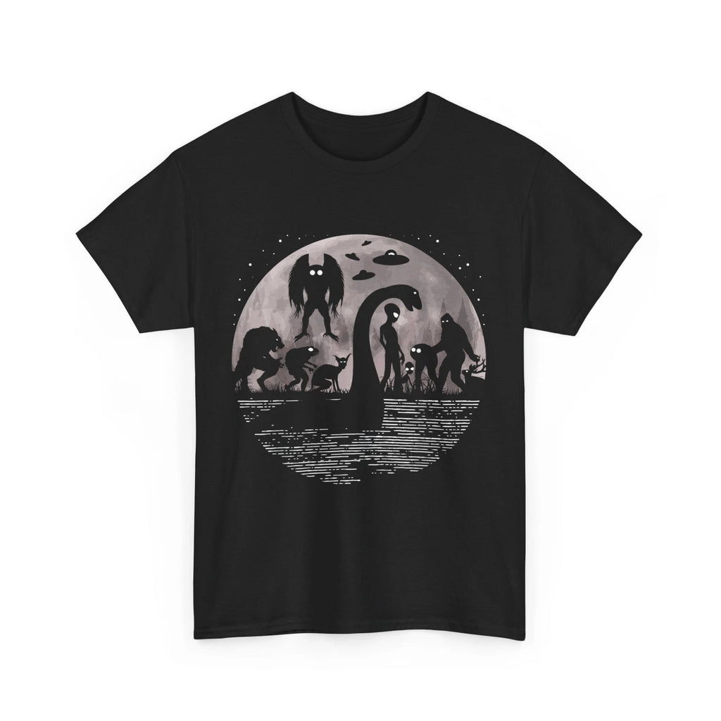 Bigfoot Loch Ness Monster Mothman And Aliens! Funny Cryptid T-Shirt