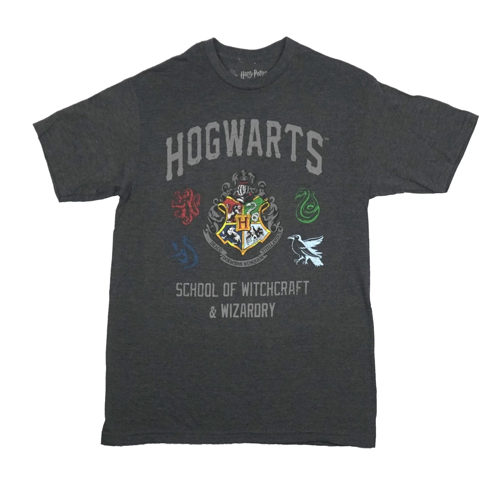 Harry Potter New Adult T-Shirt - Hogwarts School of Witchcraft & Wizardry