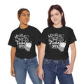 Funny Quote Unisex Heavy Cotton Tee, Too Many Tabs Open Shirt, Mental Health