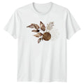 Abstract Botanical Watercolor Foliage Art T-Shirt Boho Aesthetic Botanical