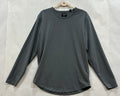 Cuts Shirt Mens XL Gray Long Sleeve Curve Hem