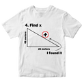 Find X T-shirt Mathematics Teacher Exam Spider Meme Taxi Tom Science Humor Gifts