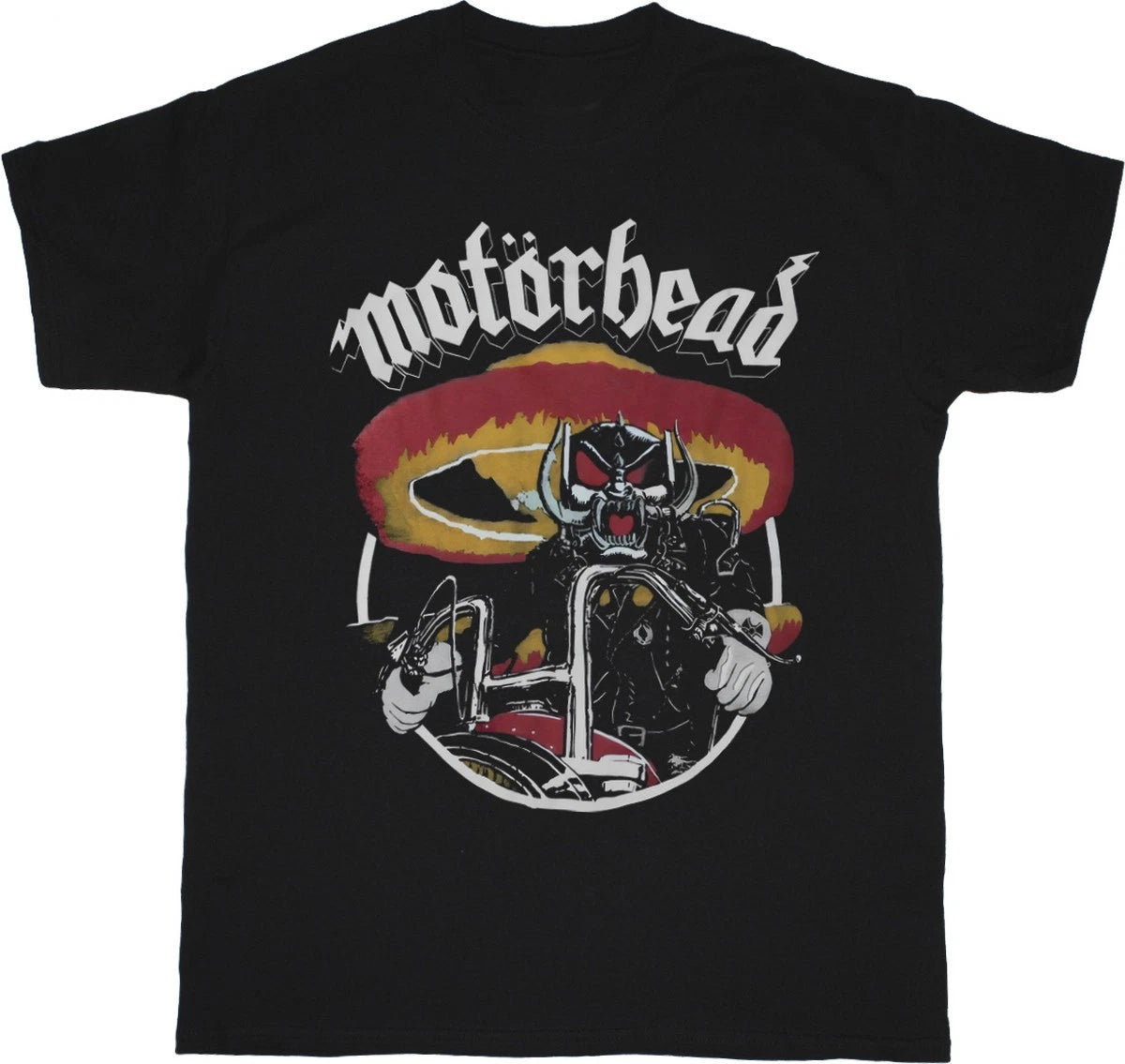 MOTORHEAD 80'S BIKER T-SHIRT  TARIFFS INCLUDED