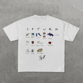 SZA Saturn R&B Artist Graphic T Shirt Cotton Print Streetwear Y2K Unisex S-3XL