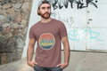 Better Days Ahead T-shirt | Retro Sunrise Typography