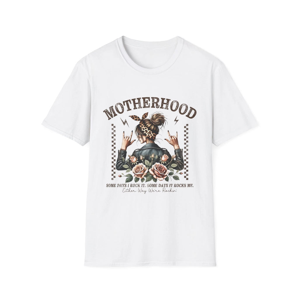 Woman’s Funny Motherhood T-Shirt, Mom Life Tee, Humor Parenting Shirt, Sarcastic