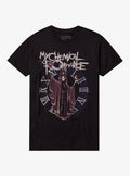 My Chemical Romance Pepe Clock T-Shirt MCR Rock Band Size M RARE