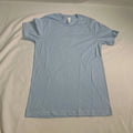 Bella+Canvas T-Shirt Mens Medium Blue Short Sleeve Crewneck Minimalist Basics