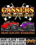 1955 Tri-Five Gasser Kings of the Street & Strip Drag Racing Warriors T-shirt 5