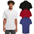 Urban Classics Oversized Polo Shirt Top Collar Button Placket T-Shirt Basic