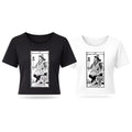 Women's L'Empereur Tarot T-Shirt Organic Cotton Premium Boxy TAROT Emperor