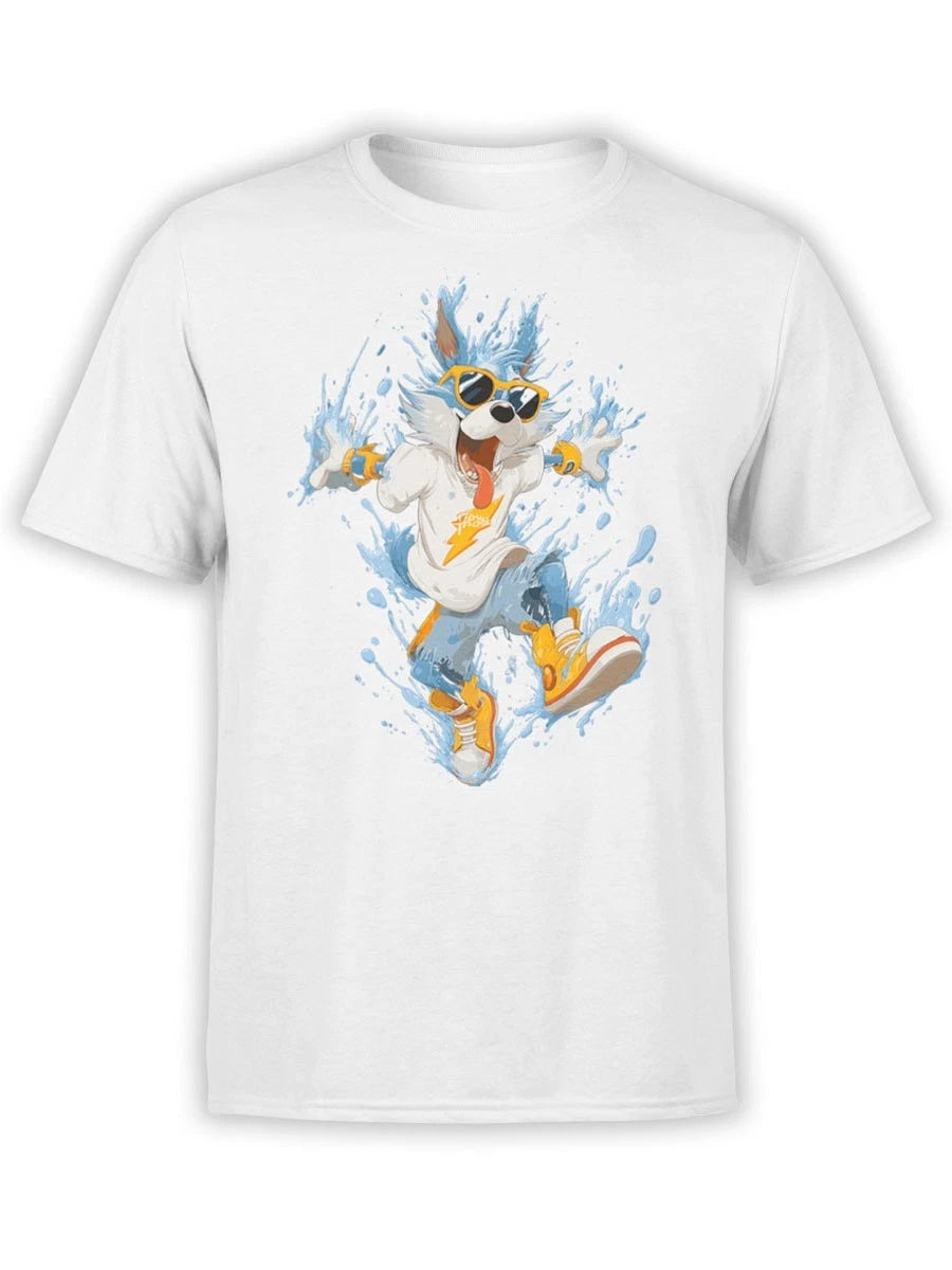 FANTUCCI Splash Pup T-Shirt | Funny Dog Tee | Unisex