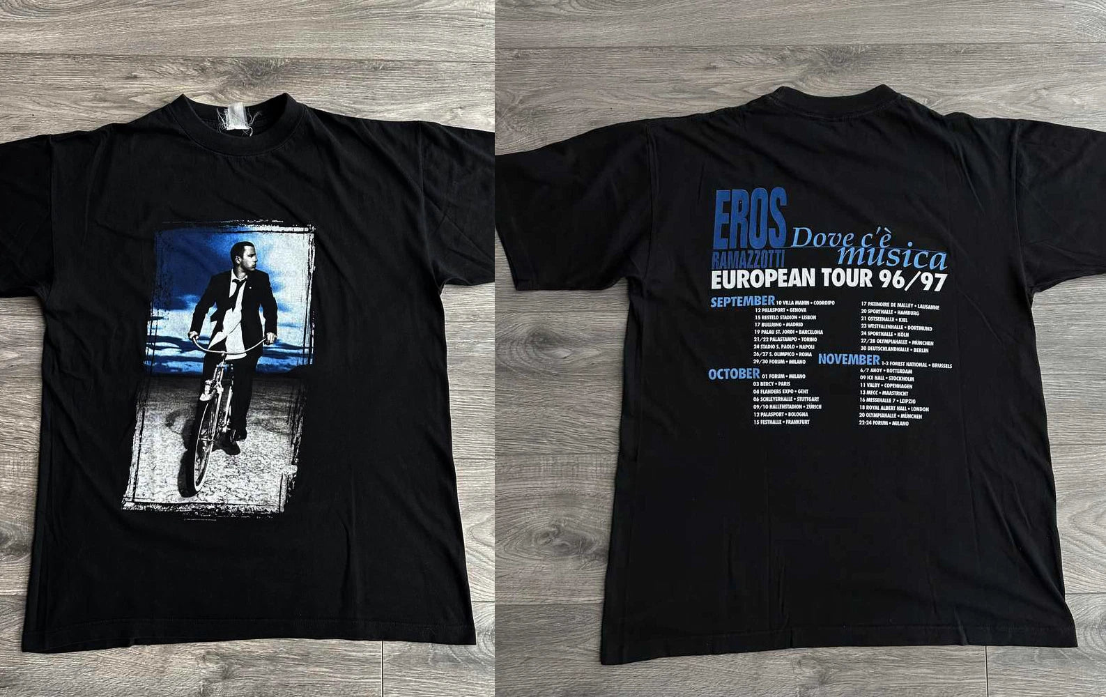 Vintage Eros Ramazzotti T-shirt All Size S to 5XL 2F1946