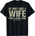 He Who Finds A Wife Finds A Good Thing Proverbs