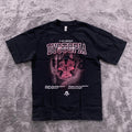 Los Angeles Apparel Dystopia Athletic Club Graphic T-Shirt Black Small NEW