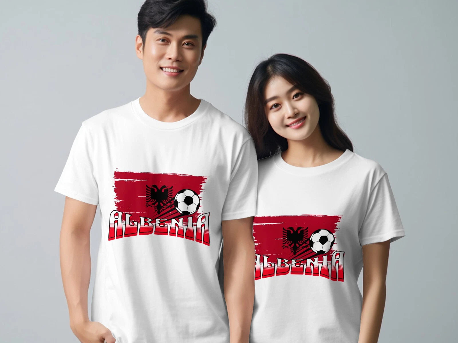 Albenia Football T-Shirt European Tournament Unisex Soccer TShirt Euros 2024
