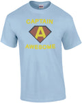 Captain Awesome. Funny T-Shirt