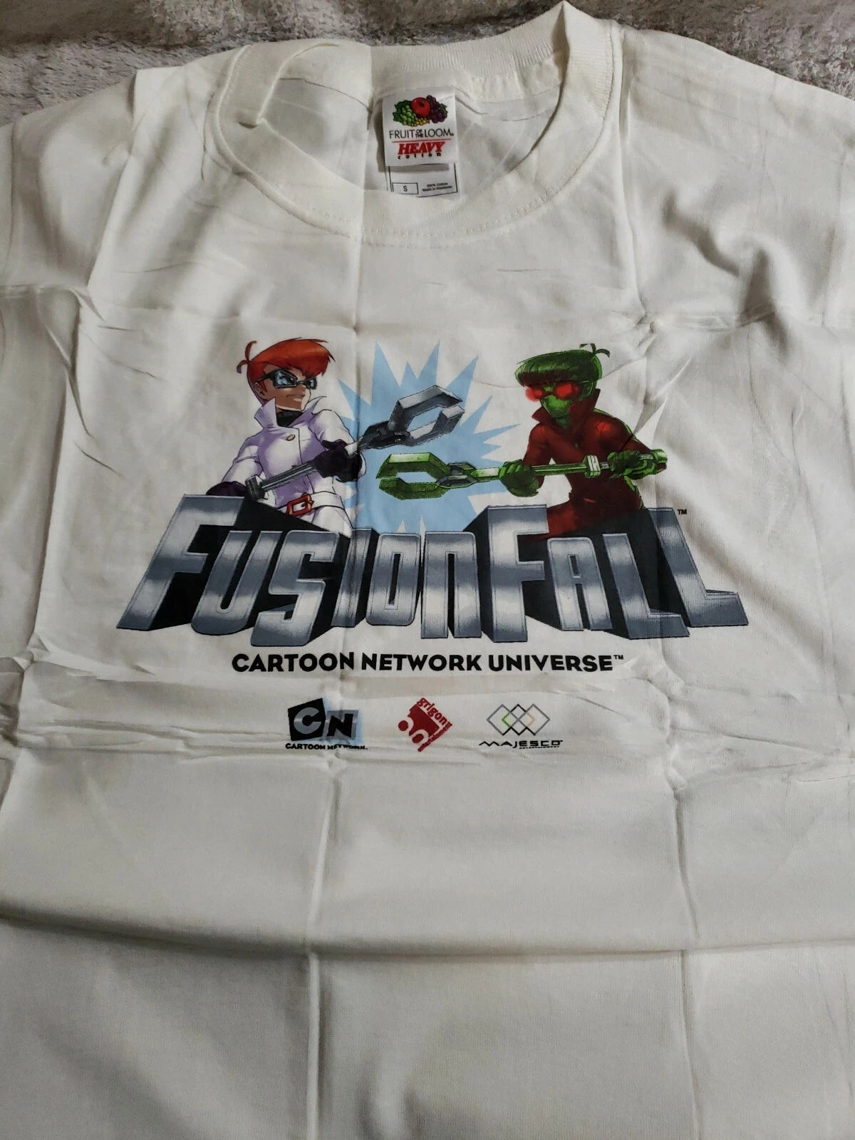 NEW - Size Small Cartoon Network Universe Fusion Fall T- Shirt short sleeve