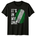 Its In My DNA Nigeria Flag Mens T-Shirt Womens Graphic Tee Unisex Top
