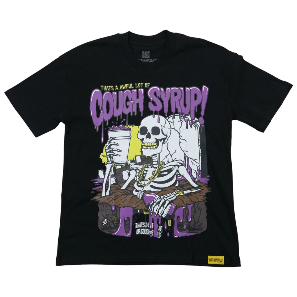 That’s An Awful Lot Of Cough Syrup Skeleton T-Shirt Black | ALOCS