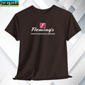 Fleming's Prime Steakhouse T-Shirt Logo Many Colors Size S to 5XL Made in USA