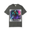 Neon Cyberpunk Gothic Knight Comfort Colors T-Shirt Anime Gamer Gift
