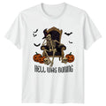 Hell Was Boring T-Shirt Gothic Skeleton Halloween Gift For Him And Her