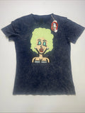 J. Pierce Navy Marilyn Monroe Graphic T-Shirt Artistic Design Size Large NWT