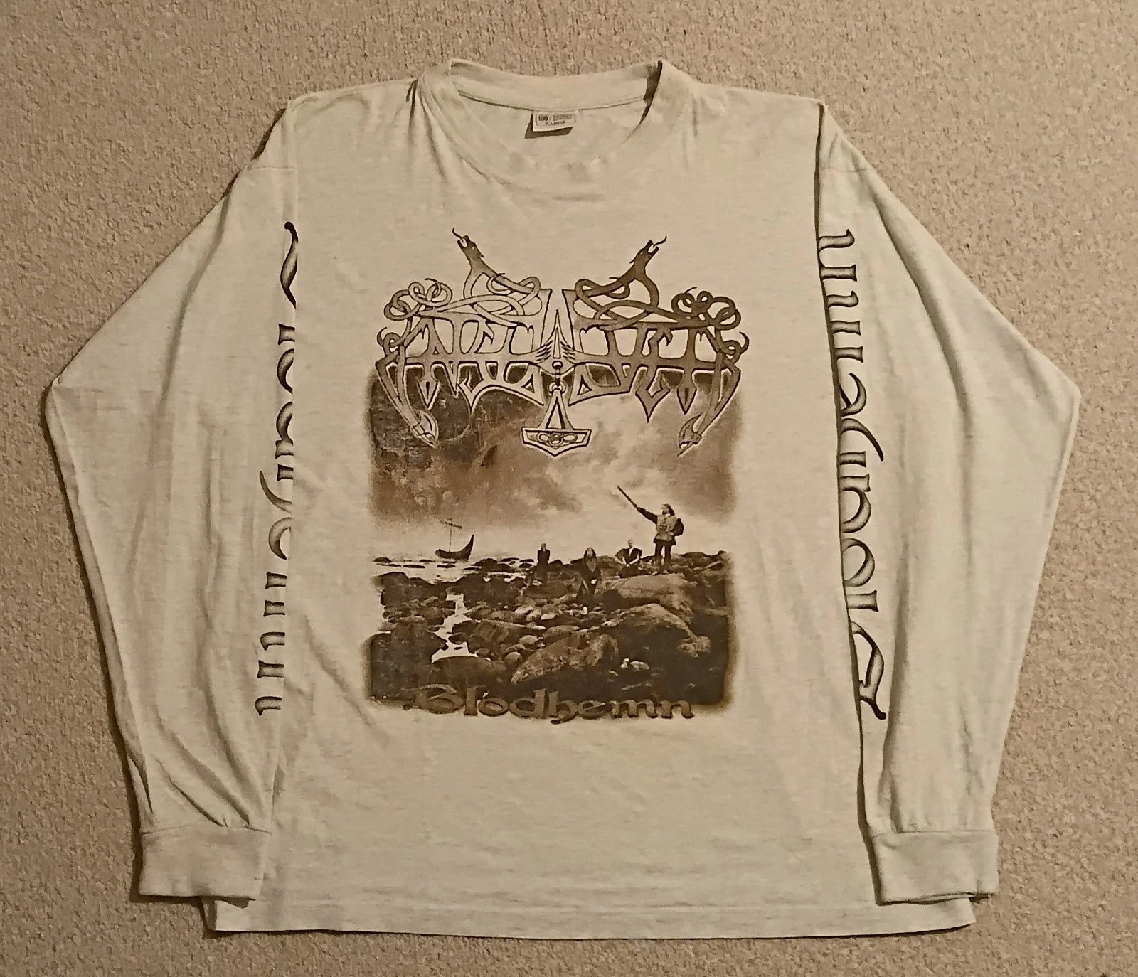 Enslaved VINTAGE 1998 Longsleeve T-Shirt XL