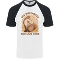 Fox Welcome Winter and Lazy Days Mens S/S Baseball T-Shirt