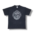 Vintage Skull Spade Graphic Print Black Delta Pro Y2K T-Shirt Men's Large