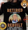 Retro Retired And Rebuilt T-Shirt A2541