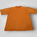 KOMAN Modern Basics ORANGE Crew Neck Short Sleeve T-Shirt Mens XL Athletic