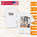 Haikyuu Volleyball Team T-Shirt Anime Sports Silhouette