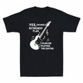 Shirt Retirement Novelty Guitarist Men's Gift Plan Guitar T-Shirt Funny My Is My