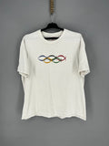 Vintage 1990s Olympics John 3:16 Jesus Tee Thrashed T-Shirt Size XL Made USA