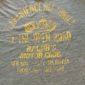 Polo Ralph Lauren Shirt Gray Motorcycle Graphic L/S Cotton Men’s L Distressed