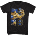 Street Fighter - 90s Style Blanka - American Classics - Solid Black Adult Short