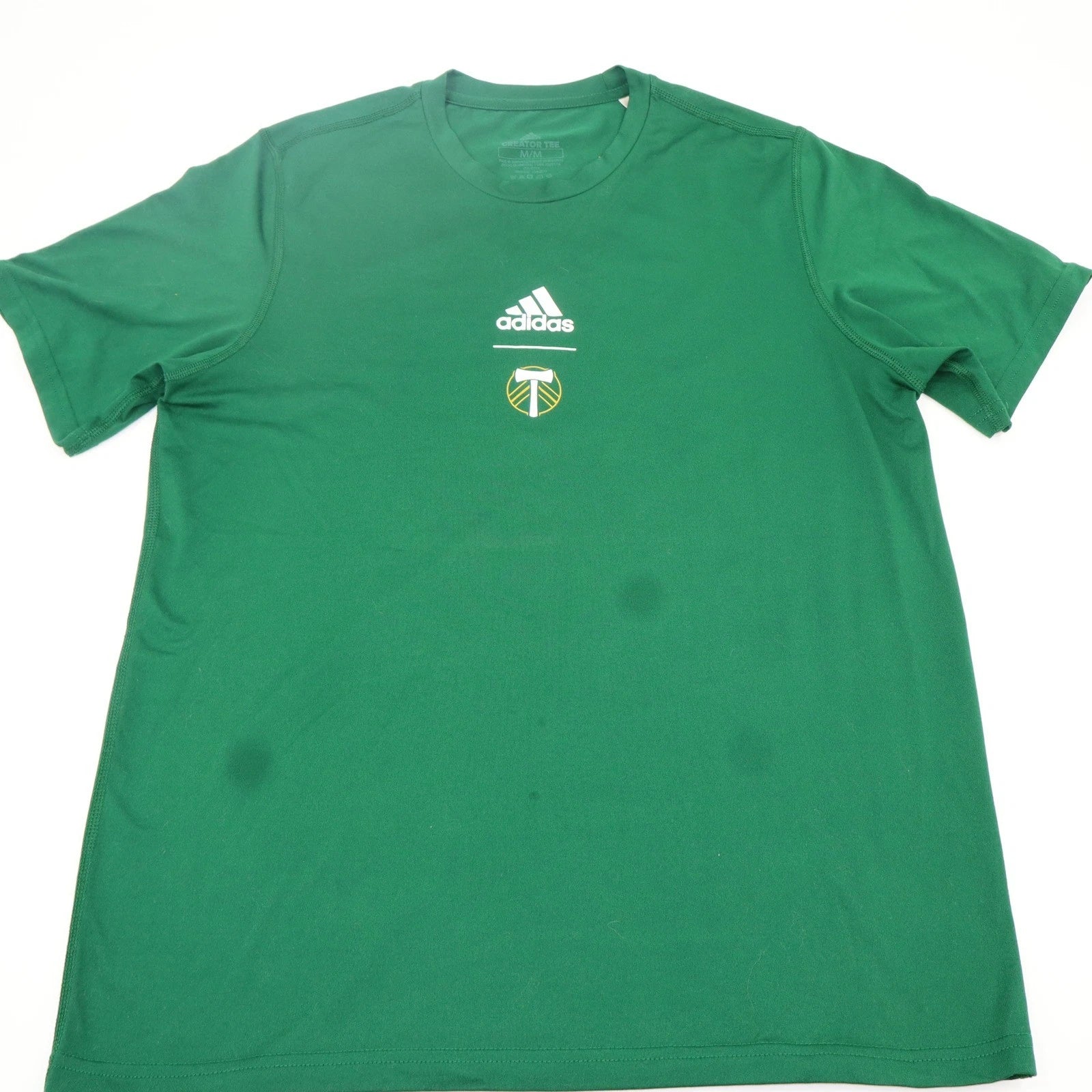 Adidas Portland Timbers Creator Tee Mens Medium Green MLS Soccer Shirt EA1134